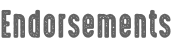 Endorsements